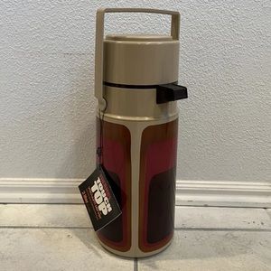 NWT Vintage 1978 Thermos Touch Top Vacuum Server 2 Liter 1978 MCM Never Used